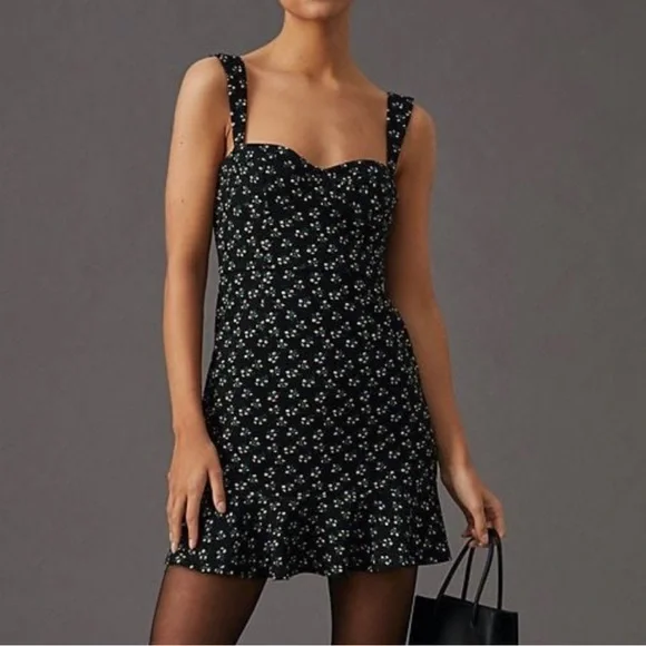maeve somerset velvet mini dress Habitual Draped Velvet Mini Dress